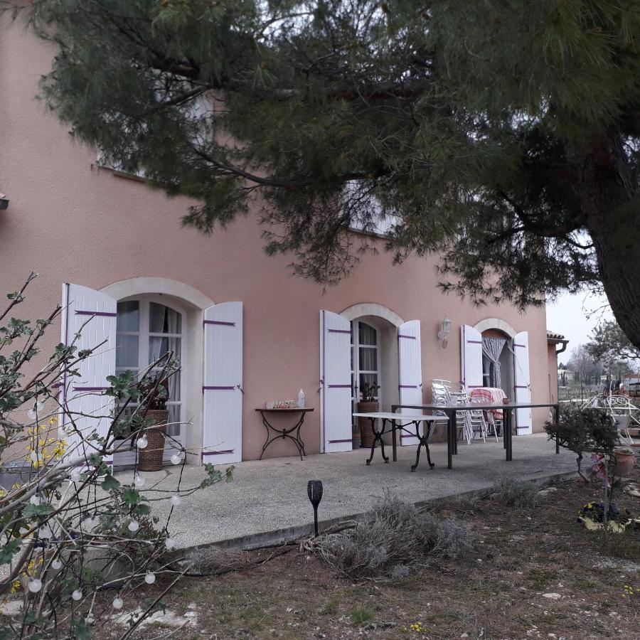 לינה וארוחת בוקר Sainte-Cécile-les-Vignes Vents D'Anges מראה חיצוני תמונה